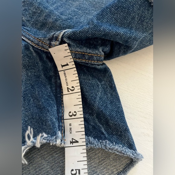 Abercrombie & Fitch Distressed Denim Cutoff Shorts - Picture 13 of 13